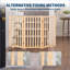 Manufactured Wood Free Standing Pet Gate-1537169334
