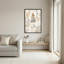 Art mural sur toile noir encadré pour le salon, la chambre à coucher, le bureau ou le vestibule - décoration murale décorative avec pile de pierre-130894824-130894829