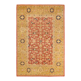 Classic One-of-a-Kind 6'3" X 9'3" Hand Knotted Area Rug