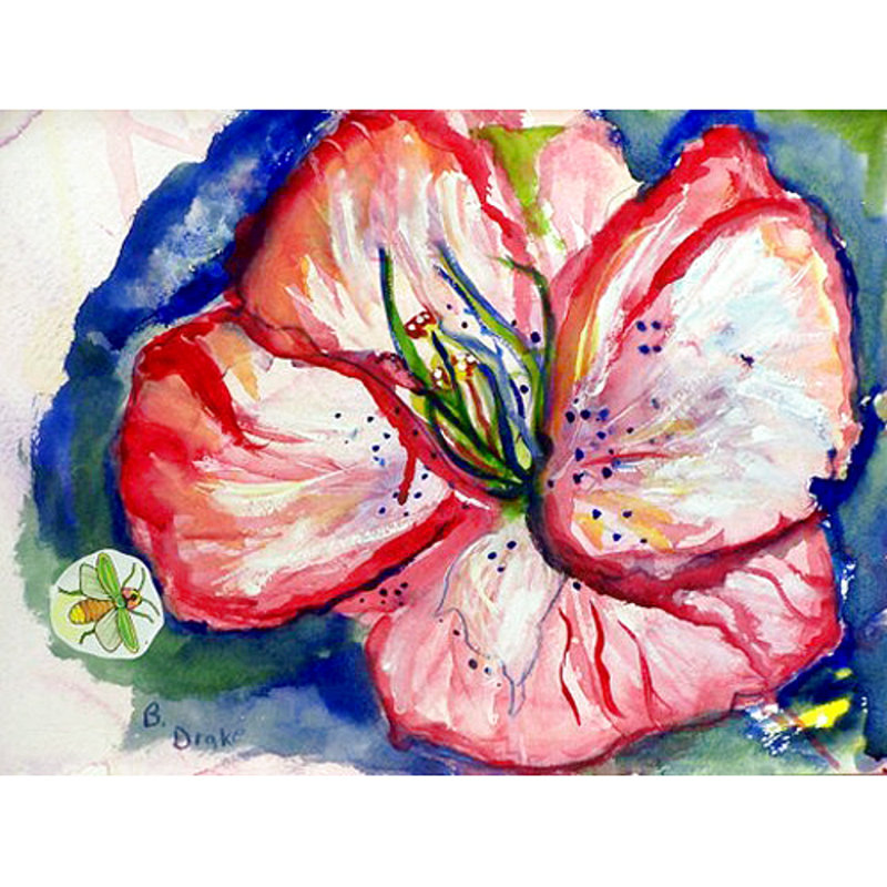 Serviette de plage hibiscus Borba