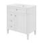 Meuble-lavabo de 30 po avec lavabo, 2 tiroirs, 1 armoire et 1 tiroir basculant Designs-2020709750-2020709751