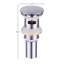 Drain escamotable de lavabo en laiton DAX-109167768-109167766