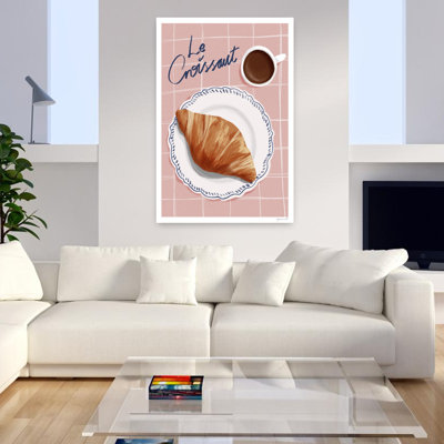 Le Croissant Morning Wall Art