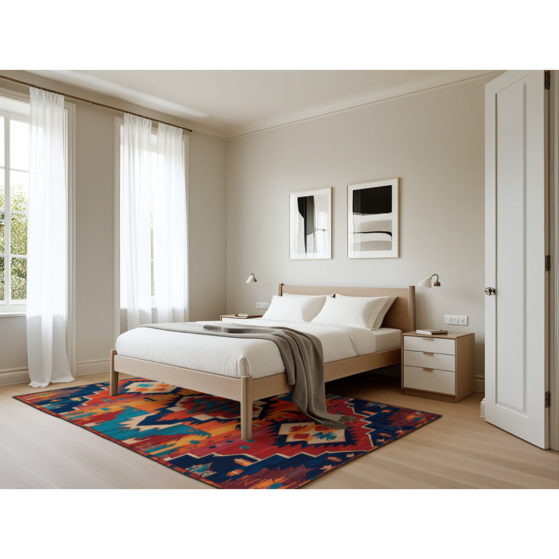 Tapis gris Tabriz lavable à la machine, Rectangle 5 pi x 7 pi