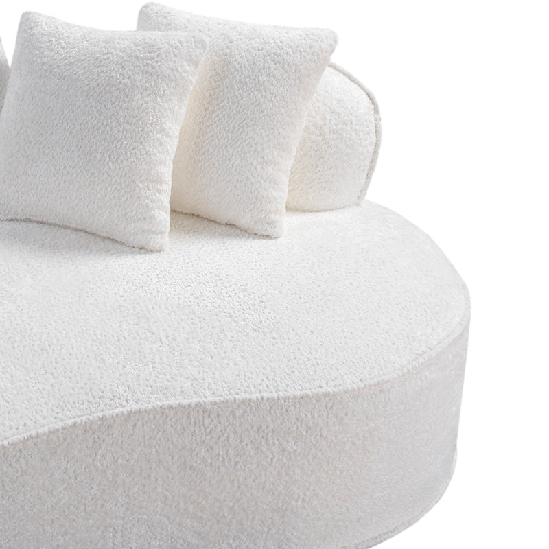 Canapé modulaire 86 po, 86 po, Blanc