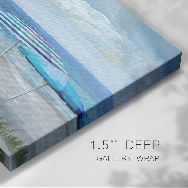 Oceanside-Gallery Wrapped Canvas, 12" H x 18" W
