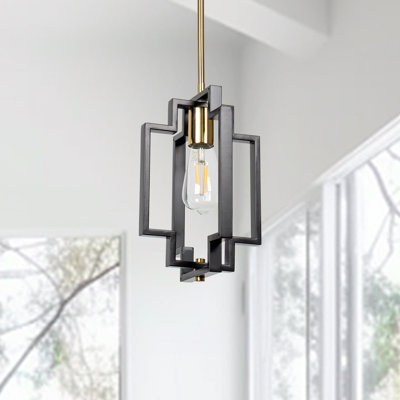 Dasiyah Dimmable Lantern Square / Rectangle Chandelier