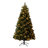White 7.5' Pre-Lit Pine Christmas Tree