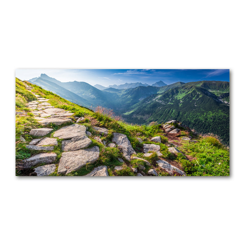 Sunrise Tatra Mountains - No Frame Print on Glass, Canvas, 70cm H x 140cm W x 2cm D