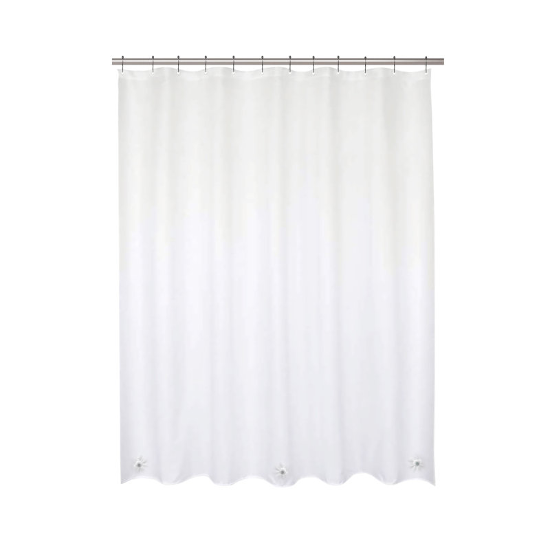 PEVA Solid Color Shower Curtain Liner - Basics by Wayfair™
