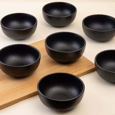 Black Dazzle Premium Porcelain Prime Non Stackable Bowl , 16.9oz