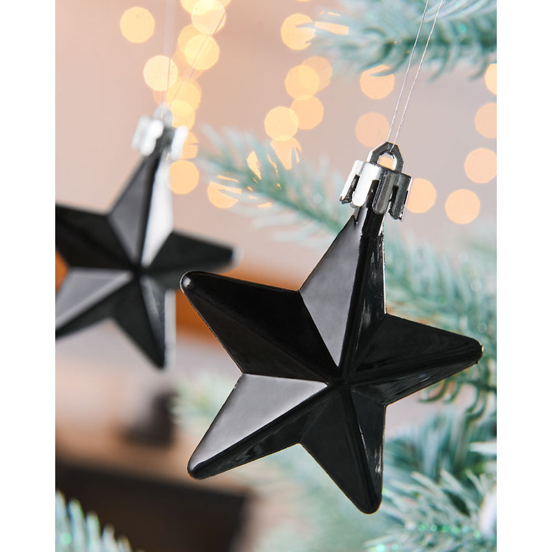 2.49cm Tree Topper, Black