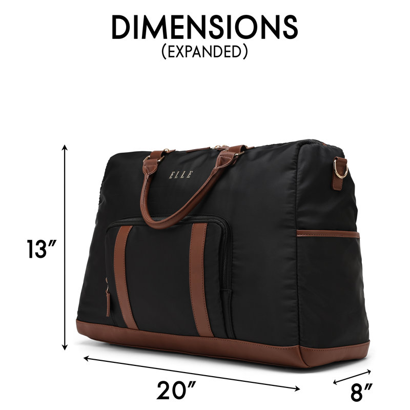 Sac de voyage ELLE Luxe Journey, Black