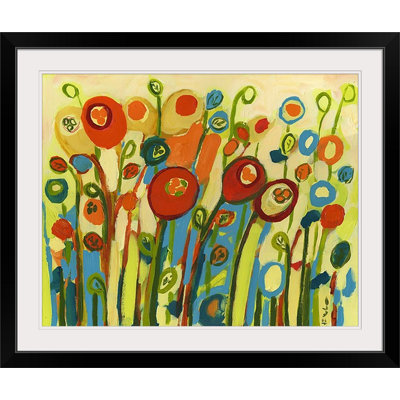 Nolani Growing Poppies '- reproduction d'art