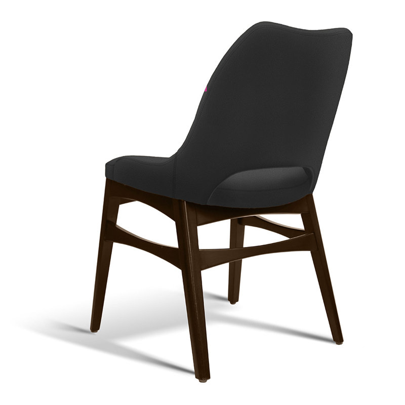 Henrik Side Chair, Gray/Brown