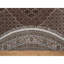 Tapis rond blanc en laine noué à la main 7 pi 6 po x 7 pi 6 po 4E51F0FE9CE94E1DAA0773D14A74B0BD