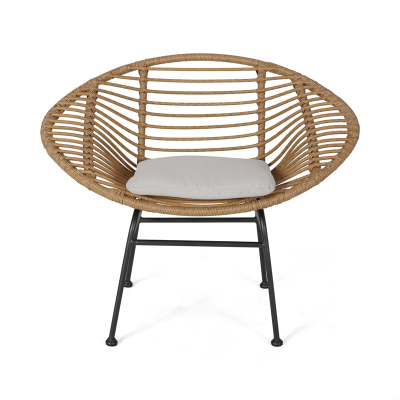 Chaise San Antonio, Brun + beige