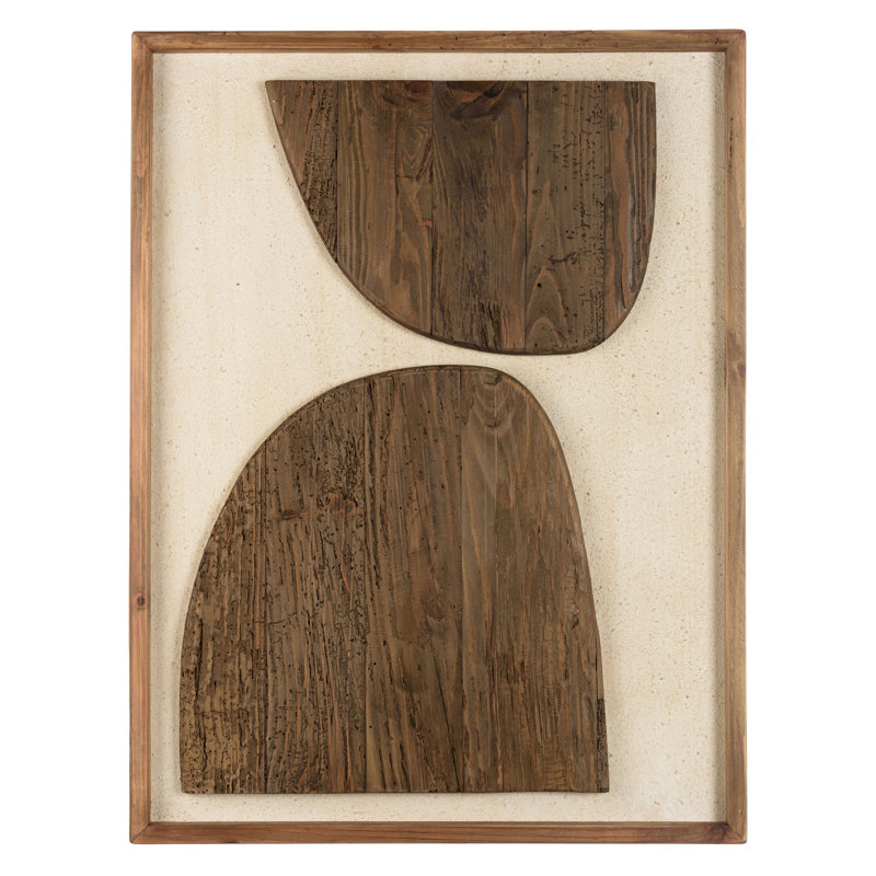 Frostburg Wall Décor, White/Brown