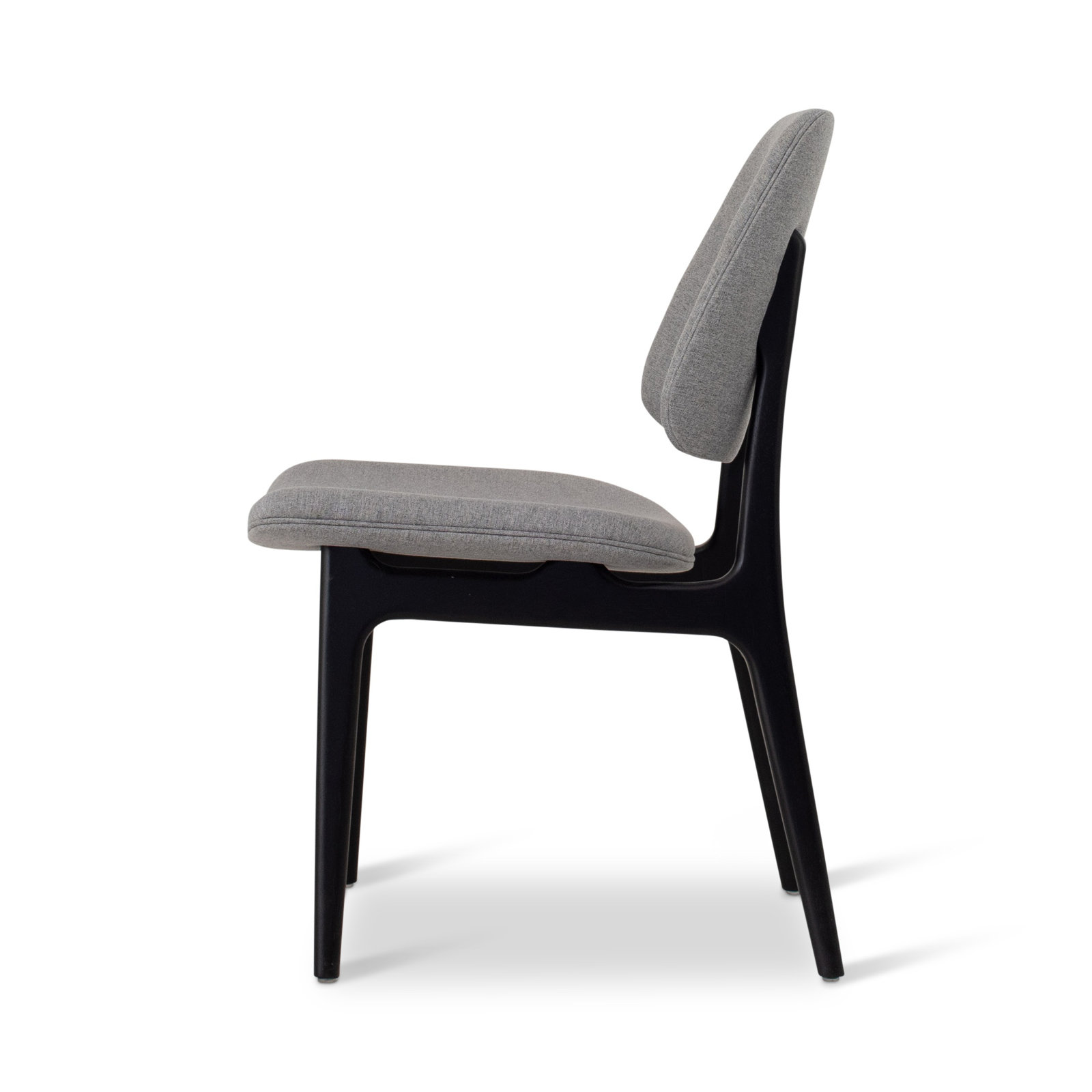 Ariel Side Chair, Essence Gray/Ebano Frame