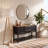 Sadie 45.7'' Solid Wood Console Table-875288648