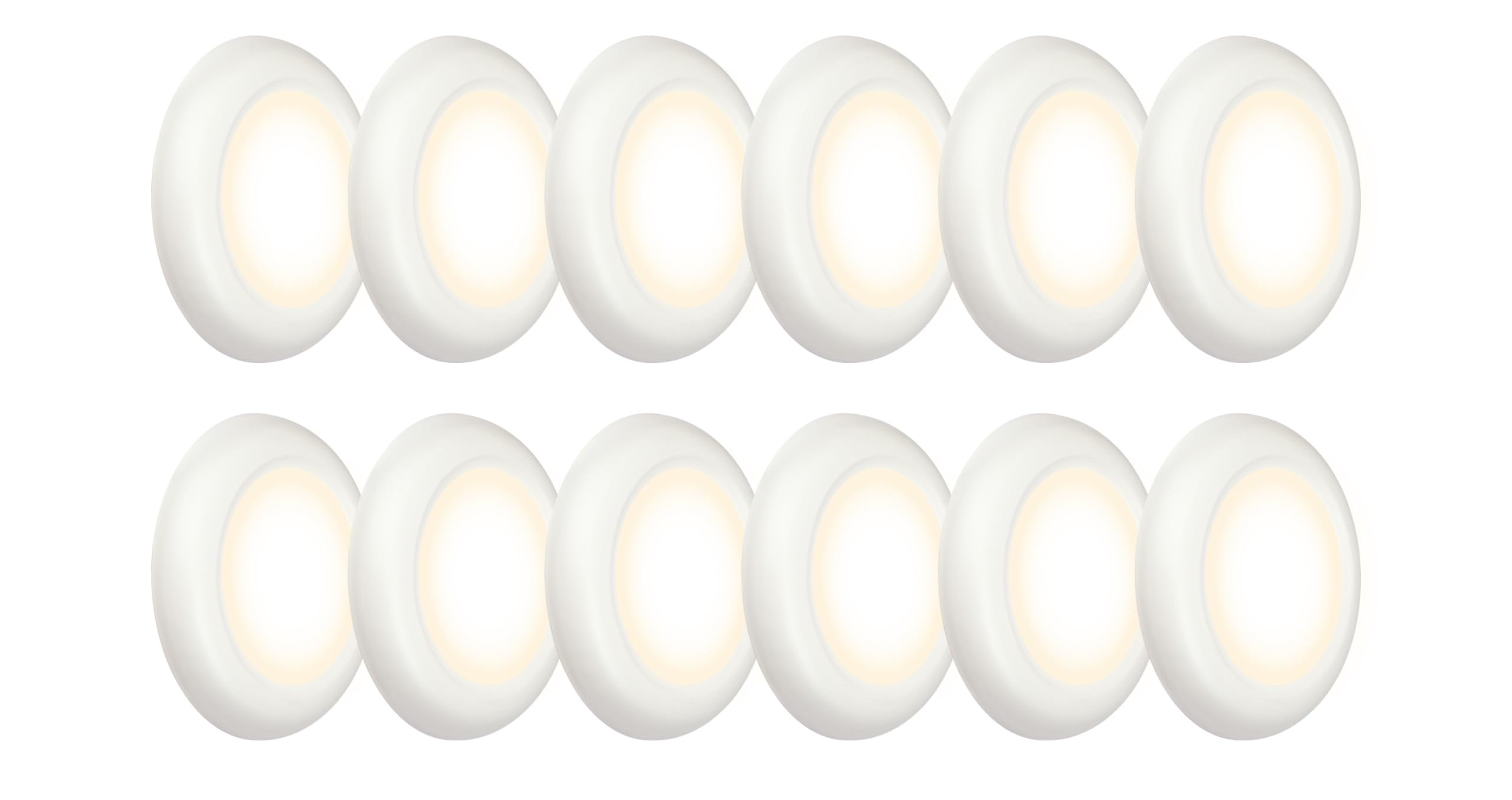 Multi Room Puck Latitude Run® LED Flush Mount Ceiling Light – Dimmable, Slim Puck ...