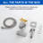 Elongated Wall Mount Bidet with Faucet-85638030