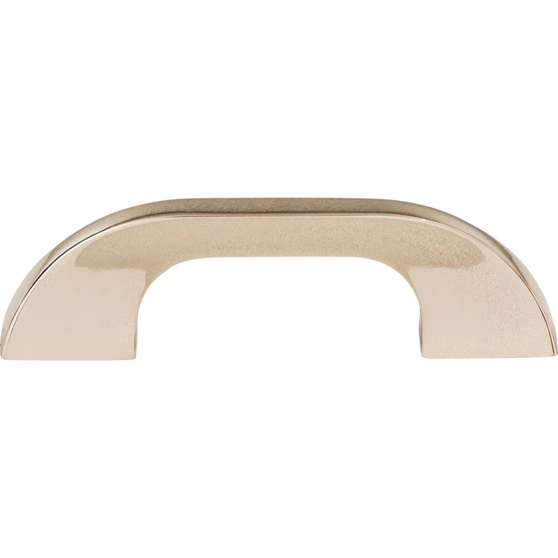 Neo Bar pull, Polished Nickel, 3" Center to Center