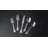 Oneida Boutonniere 45 Piece Everyday Flatware Set, Service For 8
