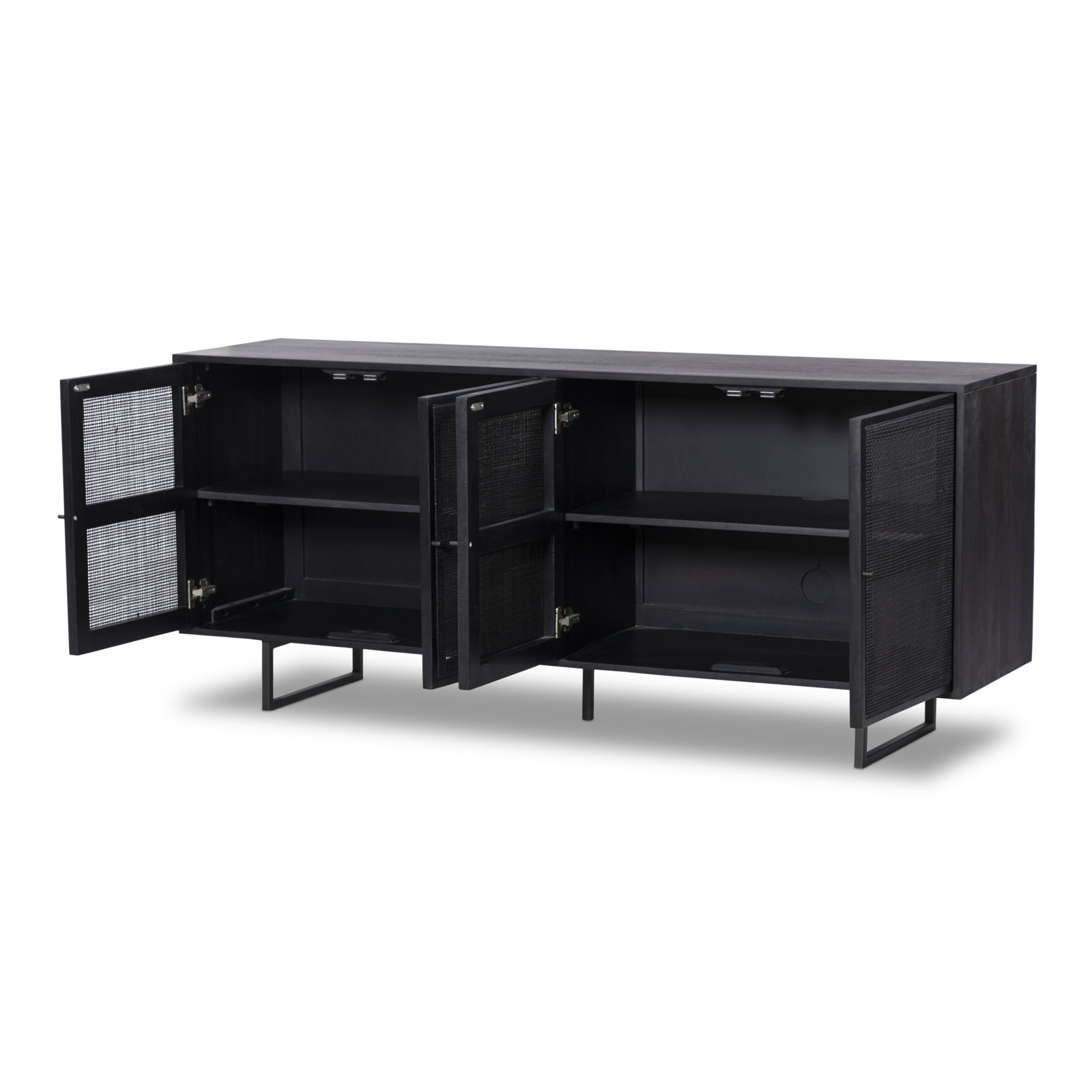 Carmel Mango Sideboard, Black