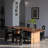 French style solid wood rectangular table-107558069