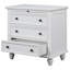 Commode décorative à 3 tiroirs en bois massif Gordonsville-984043012