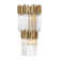 Matrix Steel Flush Mounted Sconce