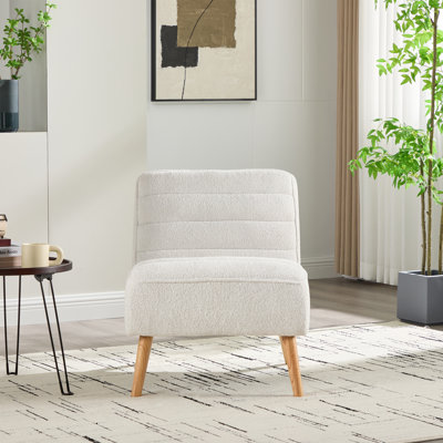 Upholstered Mordern Accent Chair by George Oliver