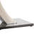 Terrell Satin Silver Rectangular Glass Top Metal End Table