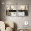 «Abstract Nuances: Surface & Organic Forms», ensemble de décorations murales Boho par Art Remedy, cadre blanc, 24 x 24-129609719-129609732