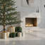 Arbre de Noël artificiel 7,5 pi, 780 pointes, 170 lumières DEL blanc chaud et multicolore, 10 modes, arbre de Noël artificiel mince-760331884