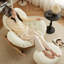 Chaise berçante moderne rembourrée-106038664