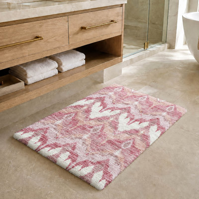 Tapis Dream Shag ADS743 Ikat lavable à la machine de qualité supérieure