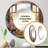 Auby Metal Round Mirror