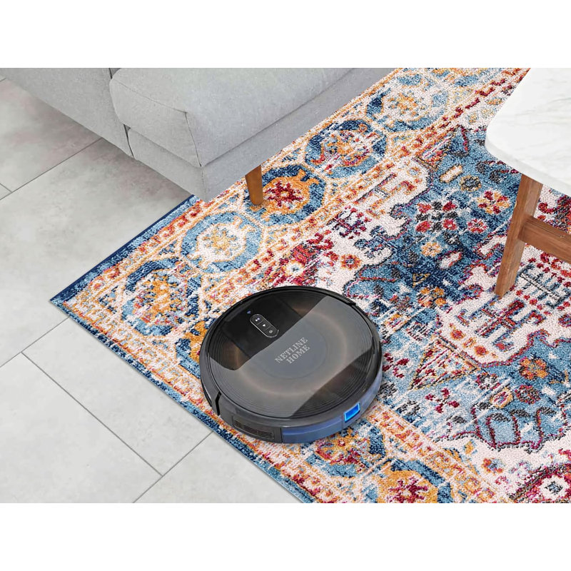 Soft Medium Pile Area Rugs Living Room Carpet Pad Oriental Vintage Rug Non Slip Entryway Rug 7664, Runner 80 x 240 cm