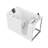 Therapeutic Tubs 32 in. x 60 in. Right Drain Quick Fill Walk-In Whirlpool and Air Tub with Powered Fast Drain in White-11907966-4630993
