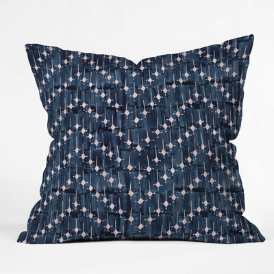 Schatzi Justina Chevron Indoor/Outdoor Throw Pillow