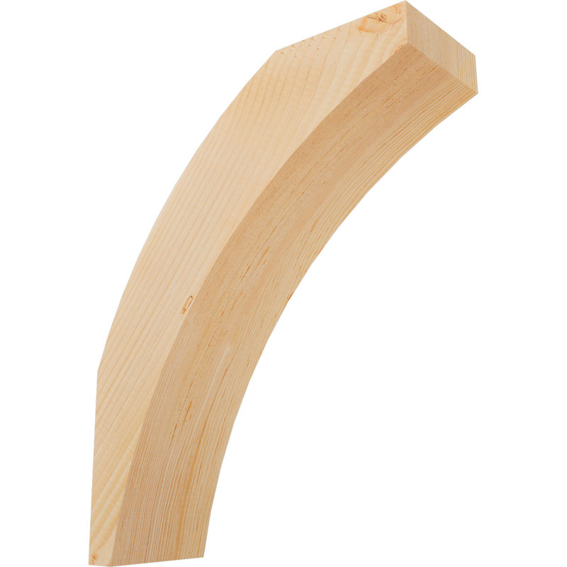 Genouillère Thorton, Sapin Douglas de 5 1/2 po (lisse), 16 po X P 20 po H