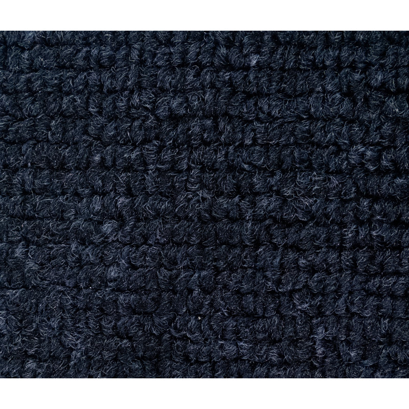 Escabeaux simples résistants à la glissade et lavables sur mesure (ensemble de 13), Rectangle 2 pi 1 po x 10 po, Bleu marine