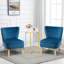 Fauteuil de chambre en velours de 53,34 cm de large Tocco-1354473837