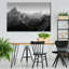 Impression sur toile noir et blanc-99480624