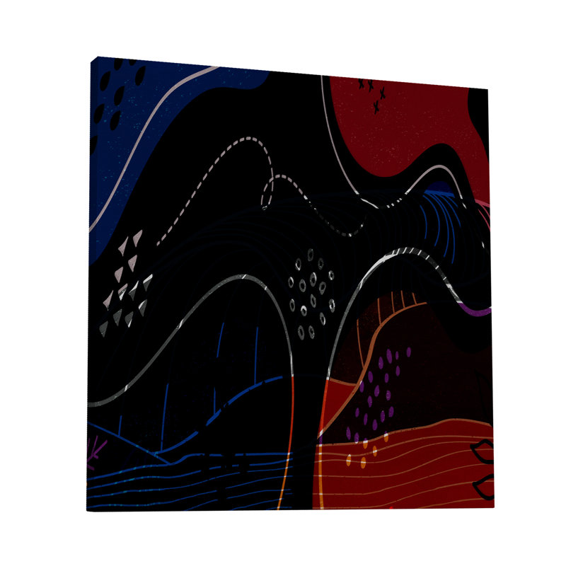 A Path Well Chose 367 - Impression sur toile tendue, H 8 po x l 8 po x P 1,5 po