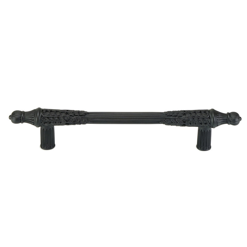 HAMPTON PULL 5” C TO C; FLORENTINE , Matte Black
