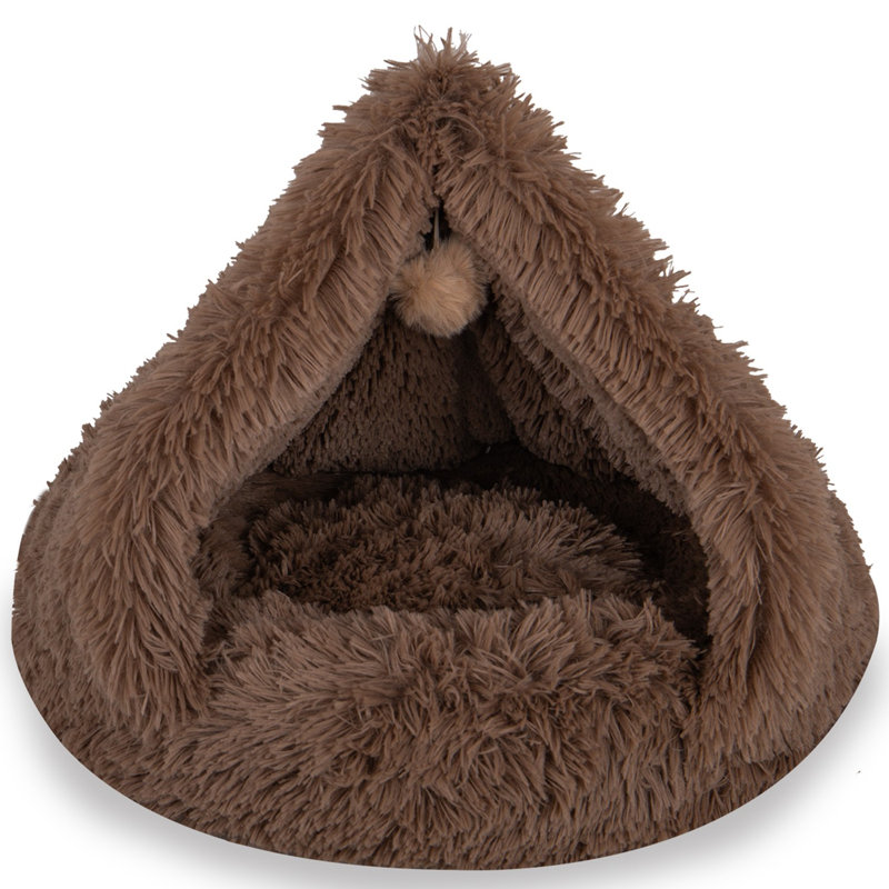 Lit pour animaux Helky, Brun