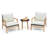 Kama 2 - Person Patio Conversation Set with Cushions
